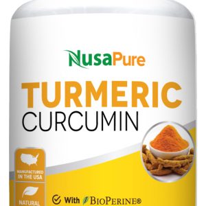 Turmeric Curcumin with Organic Turmeric & Bioperine ( Vegetarian ) - 60 Caps