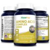 Amino Acid Complex 2000 mg - 180 Caps (100 % Non-GMO & Gluten-free)