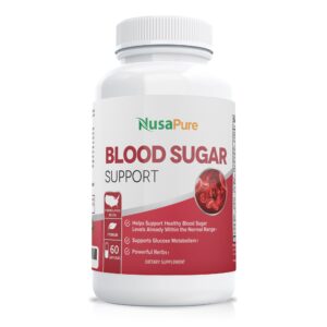 Blood Sugar Control with Bitter Melon, Magnesium, Gymnema Sylvestre (Non-GMO)