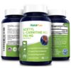 Acetyl L-Carnitine HCL 750 mg - 150 Veg Caps (Vegetarian, Non-GMO & Gluten-free)